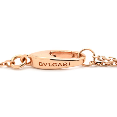 ブルガリ BVLGARI ディーヴァ ドリーム 350710 パープルXピンクゴールド K18PG ダイヤモンド ラピスラズリ ネックレス 750 18K 18金 RG 青 紫 旧型金具