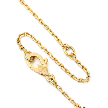 ヴァンクリーフアーペル Van Cleef & Arpels ヴィンテージ アルハンブラ ペンダント VCARA45900 パールホワイト×イエローゴールド K18YG マザーオブパール ネックレス 白 750 18K YG シェル