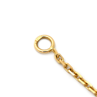 ヴァンクリーフアーペル Van Cleef & Arpels ヴィンテージ アルハンブラ ペンダント VCARA45900 パールホワイト×イエローゴールド K18YG マザーオブパール ネックレス 白 750 18K YG シェル