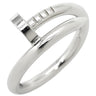 カルティエ Cartier ジュストアンクル クラシックモデル B4092700 ホワイトゴールド K18WG #56(JP16) リング 指輪 JUSTE UN CLOU WG 16号