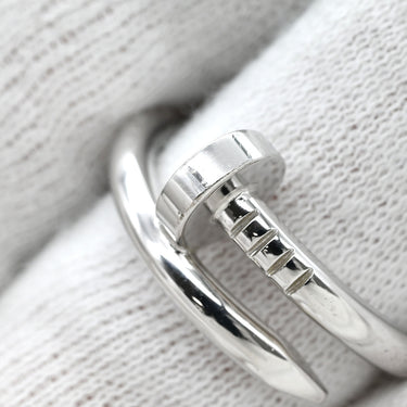 カルティエ Cartier ジュストアンクル クラシックモデル B4092700 ホワイトゴールド K18WG #56(JP16) リング 指輪 JUSTE UN CLOU WG 16号