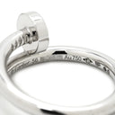 カルティエ Cartier ジュストアンクル クラシックモデル B4092700 ホワイトゴールド K18WG #56(JP16) リング 指輪 JUSTE UN CLOU WG 16号