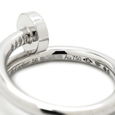 カルティエ Cartier ジュストアンクル クラシックモデル B4092700 ホワイトゴールド K18WG #56(JP16) リング 指輪 JUSTE UN CLOU WG 16号