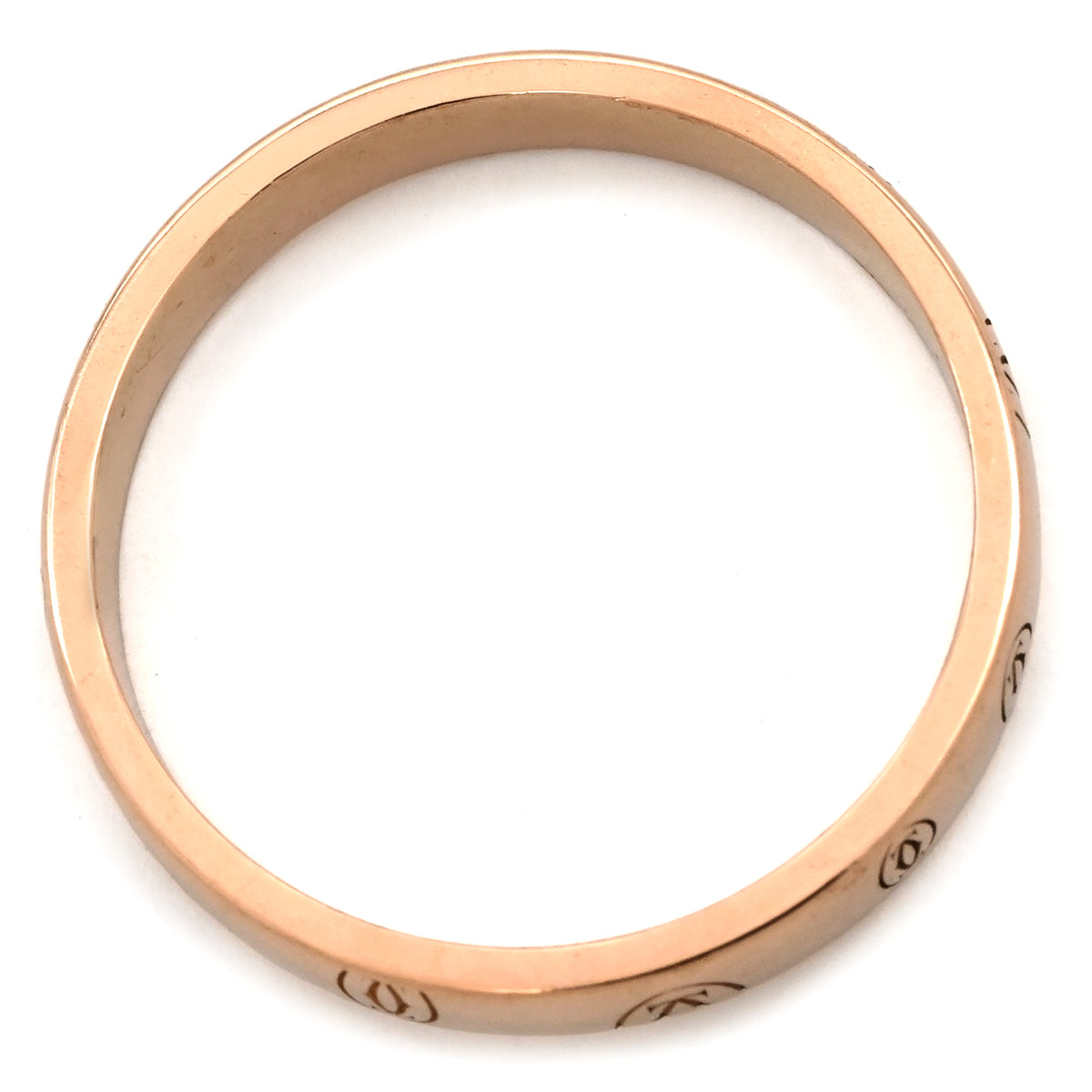 カルティエ Cartier ハッピーバースデーリング ピンクゴールド #64