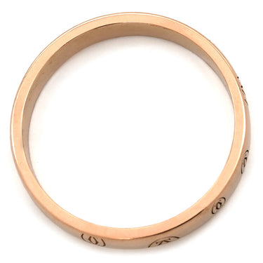 カルティエ Cartier ハッピーバースデーリング ピンクゴールド K18PG #64(JP24) リング 指輪 Cartier ロゴ 750 18K PG 18金 23号