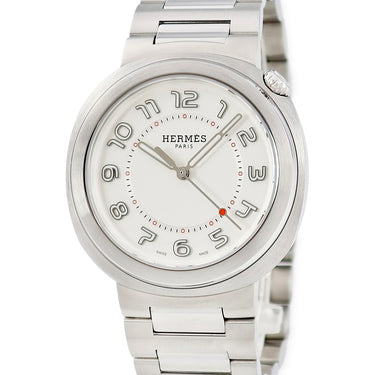 腕時計 エルメス HERMES エルメスカット GM 36mm SD1.510 自動巻き メンズ レディース アラビア 夜光インデックス
