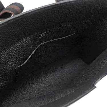 エルメス HERMES ヴィドポッシュ ブラック トゴ ショルダーバッグ シルバー金具 黒 クロスボディ
