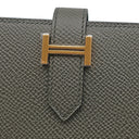 エルメス HERMES ベアンスフレ ヴェールグリス ヴォーエプソン 長財布 ゴールド金具 新品 未使用 グレー 2025年製