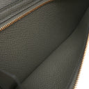エルメス HERMES ベアンスフレ ヴェールグリス ヴォーエプソン 長財布 ゴールド金具 新品 未使用 グレー 2025年製