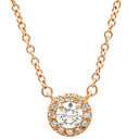 ティファニー Tiffany & Co ソレスト ダイヤ ローズゴールド K18PG ダイヤモンド ネックレス ピンクゴールド 18K AU750 PG ブリリアントカット