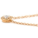ティファニー Tiffany & Co ソレスト ダイヤ ローズゴールド K18PG ダイヤモンド ネックレス ピンクゴールド 18K AU750 PG ブリリアントカット