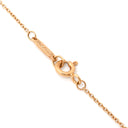 ティファニー Tiffany & Co ソレスト ダイヤ ローズゴールド K18PG ダイヤモンド ネックレス ピンクゴールド 18K AU750 PG ブリリアントカット