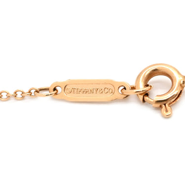 ティファニー Tiffany & Co ソレスト ダイヤ ローズゴールド K18PG ダイヤモンド ネックレス ピンクゴールド 18K AU750 PG ブリリアントカット