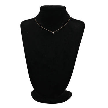 ティファニー Tiffany & Co ソレスト ダイヤ ローズゴールド K18PG ダイヤモンド ネックレス ピンクゴールド 18K AU750 PG ブリリアントカット