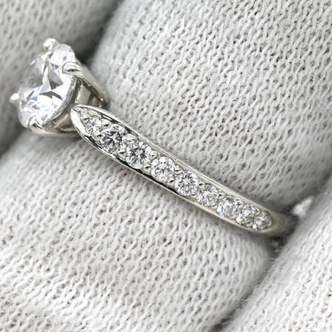 ティファニー Tiffany & Co ハーモニー ダイヤリング プラチナシルバー Pt950 ダイヤモンド リング 指輪 ハーフエタニティ T＆Co. プラチナ 0.66ct 6.5号