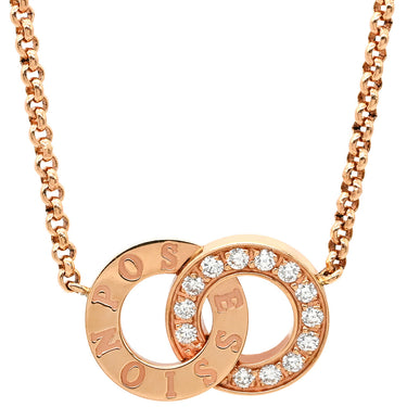 ピアジェ PIAGET ポセション ダイヤモンド ピンクゴールド K18PG ダイヤモンド ネックレス 18K 750PG 18金 13Pダイヤ ネックレス