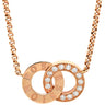 ピアジェ PIAGET ポセション ダイヤモンド ピンクゴールド K18PG ダイヤモンド ネックレス 18K 750PG 18金 13Pダイヤ ネックレス