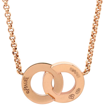 ピアジェ PIAGET ポセション ダイヤモンド ピンクゴールド K18PG ダイヤモンド ネックレス 18K 750PG 18金 13Pダイヤ ネックレス