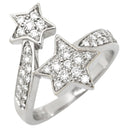 シャネル CHANEL コメット ダイヤ ホワイトゴールド K18WG ダイヤモンド #60(JP20) リング 指輪 スター 星 18K AU750 WG 20号
