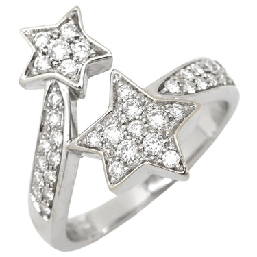 シャネル CHANEL コメット ダイヤ ホワイトゴールド K18WG ダイヤモンド #60(JP20) リング 指輪 スター 星 18K AU750 WG 20号