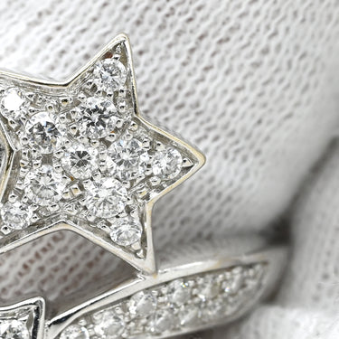 シャネル CHANEL コメット ダイヤ ホワイトゴールド K18WG ダイヤモンド #60(JP20) リング 指輪 スター 星 18K AU750 WG 20号