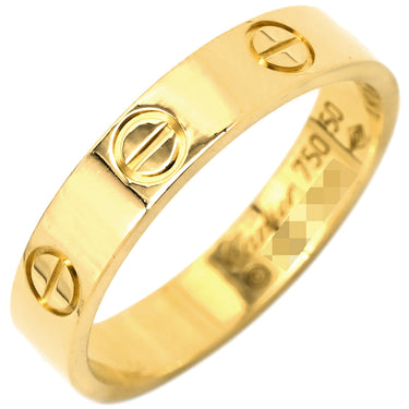 カルティエ Cartier ミニラブリング B4050550 イエローゴールド K18YG #50(JP10) リング 指輪 スモールモデル LOVE Ring 750YG 10号