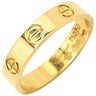 カルティエ Cartier ミニラブリング B4085000 イエローゴールド K18YG #50(JP10) リング 指輪 スモールモデル LOVE Ring 750YG 10号