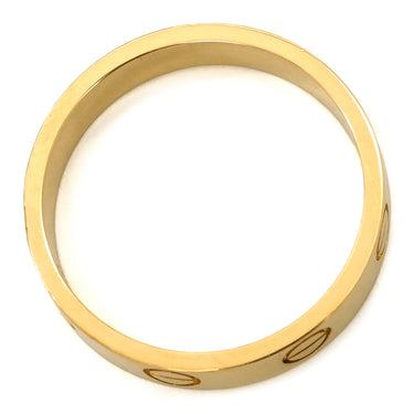 カルティエ Cartier ミニラブリング B4085000 イエローゴールド K18YG #50(JP10) リング 指輪 スモールモデル LOVE Ring 750YG 10号
