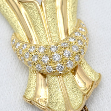 ジュネ Jeunet ダイヤモンド ロングネックレス イエローゴールド K18YG ダイヤモンド ネックレス 18K YG