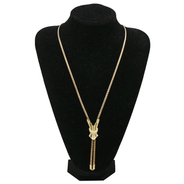 ジュネ Jeunet ダイヤモンド ロングネックレス イエローゴールド K18YG ダイヤモンド ネックレス 18K YG