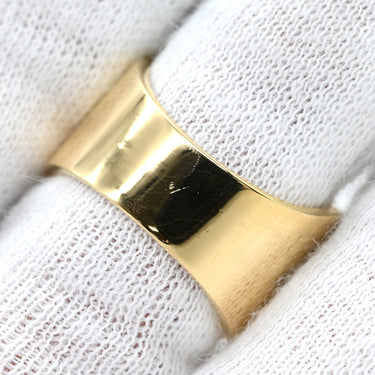 翁淳 Jun Okina ルビー ダイヤモンド レッド×イエローゴールド K18YG ルビー ダイヤモンド リング 指輪 Au750 18K パヴェ マーキス ボリューム 幅広 デザイナーズ 12号
