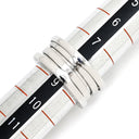 ブルガリ BVLGARI ビーゼロワン B-zero1 3バンド ホワイトゴールド K18WG #49(JP9) リング 指輪 18K WG 750 18金 8.5号