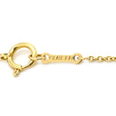 ティファニー Tiffany & Co オープンハート イエローゴールド K18YG ネックレス T＆Co. 18K 18金 750 YG エルサペレッティ