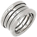 ブルガリ BVLGARI ビーゼロワン B-zero1 4バンドリング 346594 ホワイトゴールド K18WG #51(JP11) リング 指輪 Au750 18K 18金 10号