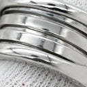 ブルガリ BVLGARI ビーゼロワン B-zero1 4バンドリング 346594 ホワイトゴールド K18WG #51(JP11) リング 指輪 Au750 18K 18金 10号