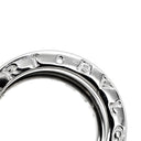 ブルガリ BVLGARI ビーゼロワン B-zero1 4バンドリング 346594 ホワイトゴールド K18WG #51(JP11) リング 指輪 Au750 18K 18金 10号