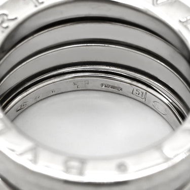 ブルガリ BVLGARI ビーゼロワン B-zero1 4バンドリング 346594 ホワイトゴールド K18WG #51(JP11) リング 指輪 Au750 18K 18金 10号