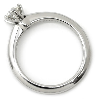 ティファニー Tiffany & Co ソリティア ダイヤリング プラチナシルバー Pt950 ダイヤモンド リング 指輪 T＆Co. 一粒 1P 立爪 0.36ct プラチナ950 6.5号