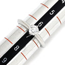 ティファニー Tiffany & Co ソリティア ダイヤリング プラチナシルバー Pt950 ダイヤモンド リング 指輪 T＆Co. 一粒 1P 立爪 0.36ct プラチナ950 6.5号