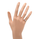 ティファニー Tiffany & Co ソリティア ダイヤリング プラチナシルバー Pt950 ダイヤモンド リング 指輪 T＆Co. 一粒 1P 立爪 0.36ct プラチナ950 6.5号