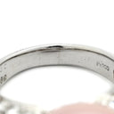 ノンブランド NON BRAND 淡水パール 15.3mm ダイヤ ピンクXプラチナシルバー Pt900 パール ダイヤモンド リング 指輪 大粒 真珠 1粒 ラウンドシェイプ プラチナ900 15号