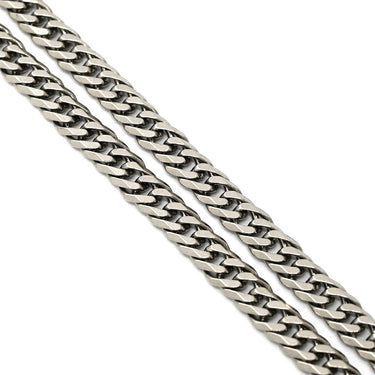 喜平 KIHEI Pt1000 18金 50.7cm 29.1g 6面ダブル W プラチナシルバー Pt1000 ネックレス 造幣局検定マーク ※ショッピングローン対応していません