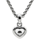 ショパール CHOPARD ハッピーダイヤ ハート ペンダント 79/4854 ホワイトゴールド K18WG ダイヤモンド ネックレス 1P ムービングダイヤ 750ＷG 18K