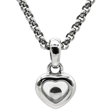 ショパール CHOPARD ハッピーダイヤ ハート ペンダント 79/4854 ホワイトゴールド K18WG ダイヤモンド ネックレス 1P ムービングダイヤ 750ＷG 18K