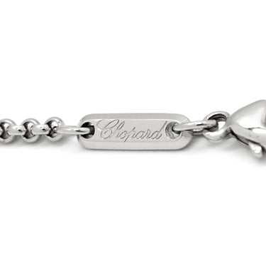 ショパール CHOPARD ハッピーダイヤ ハート ペンダント 79/4854 ホワイトゴールド K18WG ダイヤモンド ネックレス 1P ムービングダイヤ 750ＷG 18K