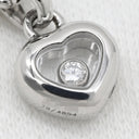 ショパール CHOPARD ハッピーダイヤ ハート ペンダント 79/4854 ホワイトゴールド K18WG ダイヤモンド ネックレス 1P ムービングダイヤ 750ＷG 18K