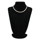 タサキ TASAKI パール 6.8-7.2mm 7004 パールホワイト×シルバー シルバー パール ネックレス TASAKI silver 真珠 ラウンドシェイプ