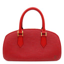 ルイヴィトン LOUIS VUITTON ジャスミン M52087 カスティリアンレッド エピレザー ハンドバッグ ゴールド金具 赤 ミニボストン