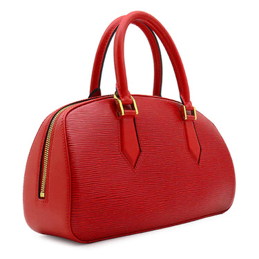 ルイヴィトン Louis Vuitton ジャスミン M52087 カスティリアンレッド エピレザー ハンドバッグ ゴールド金具 赤 ミニボストン