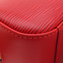 ルイヴィトン LOUIS VUITTON ジャスミン M52087 カスティリアンレッド エピレザー ハンドバッグ ゴールド金具 赤 ミニボストン